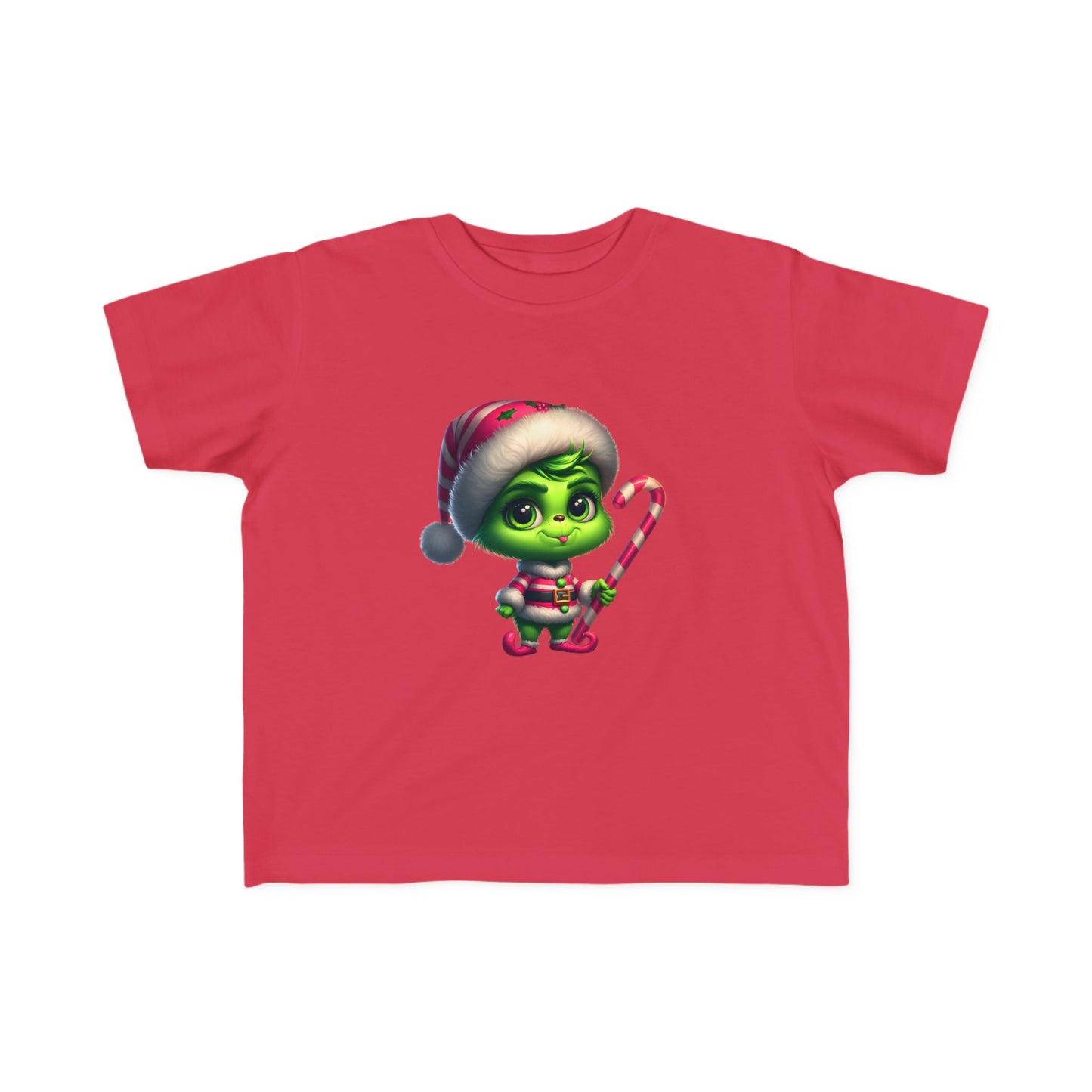 Toddler's Fine Jersey Tee / Grinch Girl Christmas