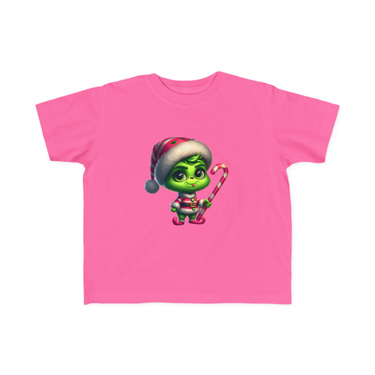 Toddler's Fine Jersey Tee / Grinch Girl Christmas